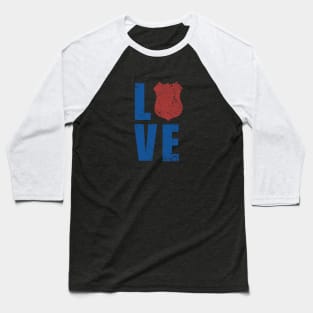 Love the Badge Baseball T-Shirt